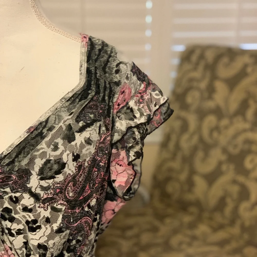 Studio 1940 Lace Blouse/Top Size 18/20 - Picture 3 of 9